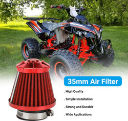 35mm (1-3/8") Air Filter Compatible with TaoTao, Coolster, 50cc-125cc Dirt Bikes, ATVs, and Go-Karts