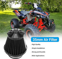 35mm (1-3/8") Air Filter Compatible with TaoTao, Coolster, 50cc-125cc Dirt Bikes, ATVs, and Go-Karts