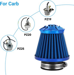 35mm (1-3/8") Air Filter Compatible with TaoTao, Coolster, 50cc-125cc Dirt Bikes, ATVs, and Go-Karts