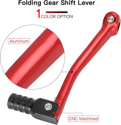 Dirt Bike Gear Shifter Shift Lever for 50cc-150cc Motorcycles - Compatible with SSR, Baja, Taotao, Apollo, Lifan, and More