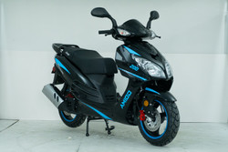 Amigo Phenom 200cc Scooter, 4 stroke, Electric and kick start - Fully Assembled And Tested