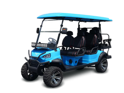 Verdi Malibu S6 Luxury 6-Seater Electric Golf Cart, 51.7V Lithium