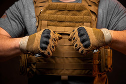 Tactical Shooting Hard Knuckle Gloves for Men and Woman with Touchscreen Fingers - Durable and Comfortable Hand-Gear for Outdoor Work Shooting and Hunting
