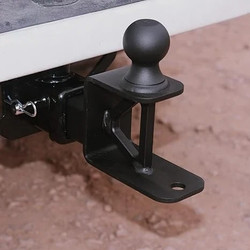 ATV/UTV Trailer Hitch, Fits 2-inch Multi-Purpose Hitch Receiver,3-In-1Towing Ball Mount with 2-Inch Ball,5/8-inch Pin Hole