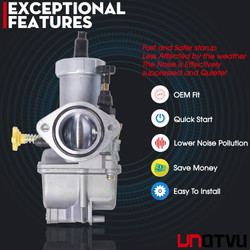 PE28mm Carburetor Replaces For 200cc-250cc Flange Motorcycle Engine CG175 CG200 CG250 ATV/UTV Mini Bike Dirt Bike Pit Bike Yamaha Honda Kawasaki Suzuki Apollo Dirt Bike Mini Bike TAOTAO Scooter