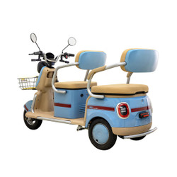 Massimo MGC E-TRIKE MINI 800W Electric Trike with 30-Mile Range and Cargo Bed
