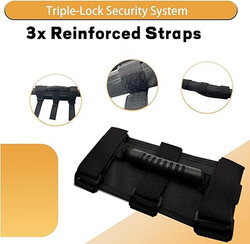 2pcs UTV Roll Bar Grab Handle Grips – Fits Hisun, Massimo, Axis, Coleman, Polaris RZR, Can-Am, Yamaha Rhino, CFMOTO (1.5"-3" Roll Cages)
