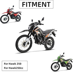 Plastics Kit for Hawk 250 – Full Fairing Body Work Fender Set with Fuel Tank Guard