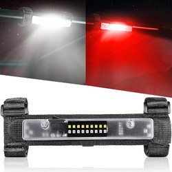 UTV Interior Dome Light Universal Roll Bar Mount LED Light for UTV ATV Polaris RZR Can-Am Ranger Pioneer Talon Yamaha Kawasaki Off Road - White/Green