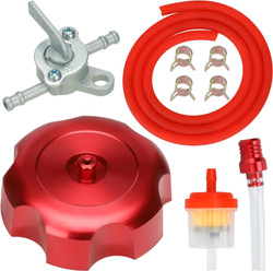Metal Gas Fuel Tank Cap for 110cc 125cc 50cc 70cc 90cc ATV Coolster Taotao ATA-110B Chinese Quad 4 Wheeler PeaceSport Roketa Kazuma BMS Yamoto Baja Sunl Lawnmower Buyang Parts