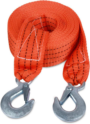 Tow Strap with Hooks 2in X20Ft Recovery Strap 10,000LB Break Strengthened Towing Rope for Towing Vehicles in Roadside Emergency