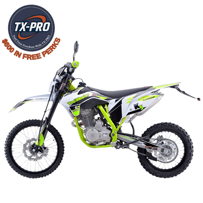 TX-PRO TM31X Dirt Bike 223cc Deluxe Delivered Assembled & Tested + $600 Free Perks