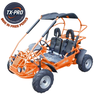 TX-PRO Mid XRX GoKart Assembled version Upgraded Go Kart - Delivered Assembled & Tested + $600 Free Perks