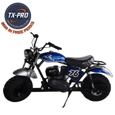 TX-PRO Hurricane 200X Mini Bike - Delivered Assembled & Tested + $600 Free Perks