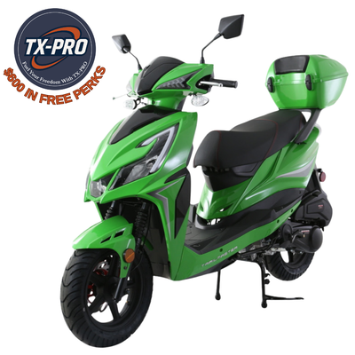 TX-PRO Trophy 150A Scooter 150cc Powerful & 4 Stroke, Air cooled - Delivered Assembled & Tested + $600 Free Perks