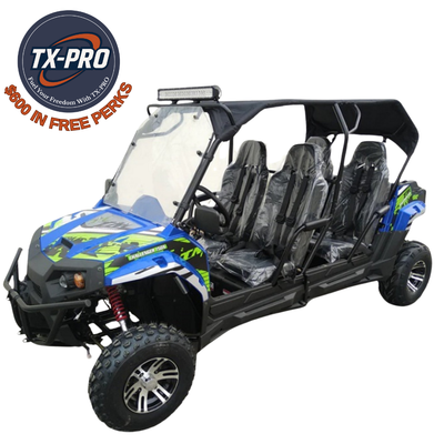 TX-PRO Challenger 4-200EX UTV side-by-side Great Family Fun - Delivered Assembled & Tested + $600 Free Perks