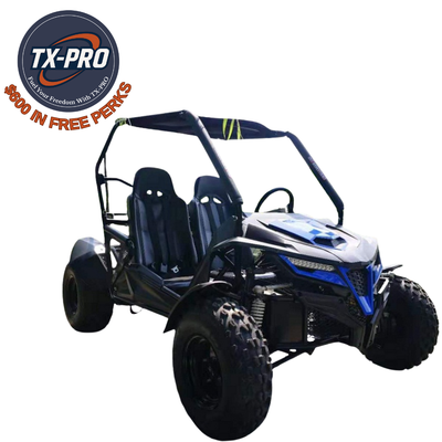 TX-PRO Cheetah 200E EFI Go Kart, 4-Stroke, Single Cylinder, Air Cooled - Delivered Assembled & Tested + $600 Free Perks
