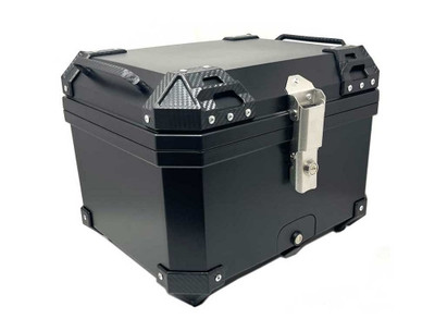 Luggage Box for Scooters / Motorcycles - Size: XL - Color: Black - 45Lts