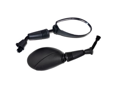 MYK Universal Mirror Set, 10mm RH/RH Thread - BLACK