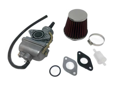 Carburetor Kit MYK PZ20 LH Manual Choke for 50cc/110cc Honda Clone Engines.