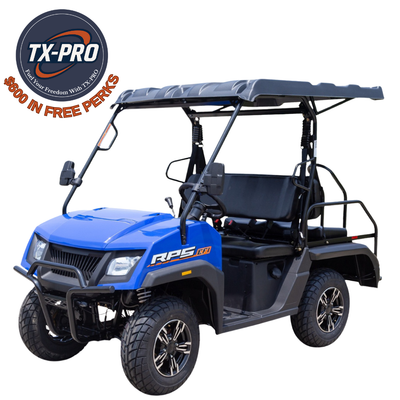 TX-PRO SSV300-G 200Cc Golf Cart, Single Cylinder, Four Stroke, Forced Air And Oil Cooling, Balance Shaft - Delivered Assembled & Tested + $600 Free Perks