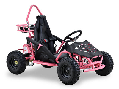 2025 Model Ice Bear PAG50-1 49cc Kids Go Kart – Pull Start, Rear Disc Brakes