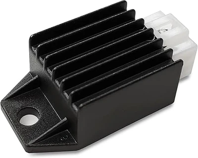 12V 4 pin Voltage Regulator Rectifier Replacement for 50cc 70cc 90cc 110cc 125cc ATV Scooter 4 Wheelers Moped Dune Buggy Sandrail Roketa Taotao Jonway Go Karts Quad