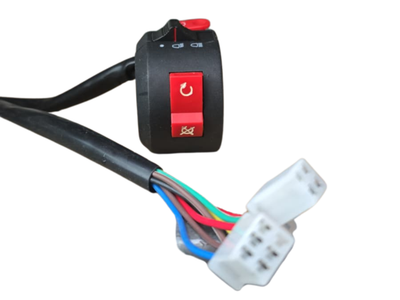 Left Handlebar Switch Assembly Replacement for 50cc–150cc ATV Quad 4 Wheeler TaoTao SunL Coolster
