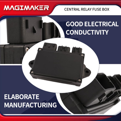 Central Relay Fuse Box 37700-115-0000 Compatible with Hisun UTV ATV 400 500 700, for Massimo MSU500 MSU700, for Coleman UT400 UT500 UT700, for Axis 500 700 Replace 37700-115H-0000