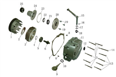 Buy parts for Hawk 250 Battery new
