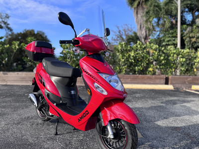 Amigo Beemer-50 FA 49cc Moped Scooter 4 Stroke Single Cylinder Ca Approved