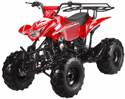 MID SIZE ATV 125cc 125H - Red
