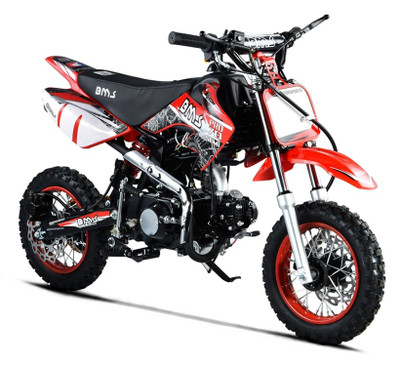 BMS PRO 70 SEMI, 70CC SINGLE CYLINDER 4-STROKE, AIR COOLED - RED