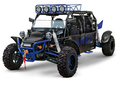 BMS V-TWIN BUGGY 800 PLATINUM 4SEATER, 794CC V-TWIN CYLINDER 4 STROKE WATER COOLED -Blue