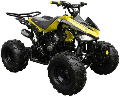 Coolster ATV-3125C-2 / 125CC Semi Automatic Mid Size -Yellow