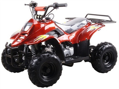 Coolster 3050C-Tumbleweed-Hd Youth Atv, Honda Clone, 110Cc Air Cooled, Single Cylinder, 4-Stroke ATV - Fully Assembled and Tested -Red