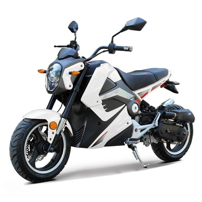 VITACCI BULLET 49.9CC MOTORSCOOTER, 4 STROKE,SINGLE CYLINDER,AIR-FORCED COOL - FULLY ASSEMBLED AND TESTED - White