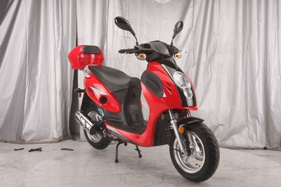 Vitacci VALERO 49cc (QT-6A) Scooter, 4 Stroke, Air-Forced Cool,Single Cylinder - Fully Assembled and Tested