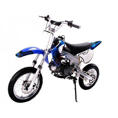 Coolster 125cc Manual Clutch Mid Size Dirt Bike - QG-214FC -Blue