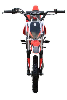 Coolster 125cc Semi Auto Mid Size Dirt Bike Air-Cooled Engine - QG-214S -Orange