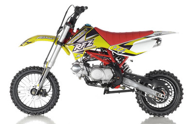 New Arrival Apollo DB-X14 125cc Dirt Bike, Semi Auto, Double Spar Frame