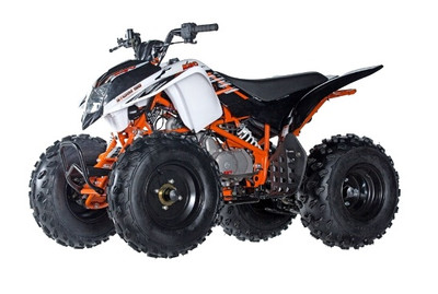 ICE BEAR STORM 150(PAK150-2) SEMI AUTOMATIC WITH REVERSE 8" TIRE ATV -White
