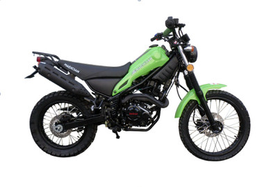 RPS Magician 250 Adult Enduro Dual Sports Motorcycle - Green