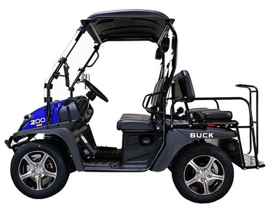 Blue - Massimo Buck 200X UTV, 177cc Four-Stroke, Single Cylinder EFI