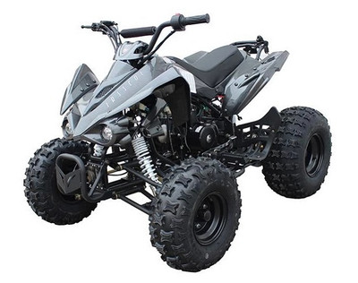 New Kandi MDL-125A43 119.6cc (107cc) Atv, 4-stroke, Air Cooled, Automatic With Reverse -Black