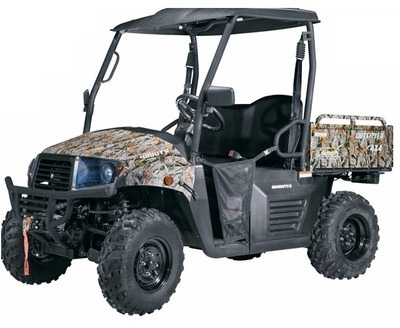 Cazador Outfitter 400 4x4 UTV EFI engine