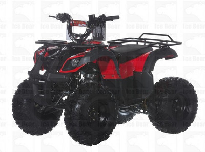 ICE BEAR BULL-125 (PAK125-3) 125CC ATV, 154FMI, SEMI AUTOMATIC WITH REVERSE -Red