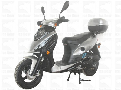 ICE BEAR SHADOW (PMZ50-1) 50CC, 139QMB, AUTOMATIC, ELECTRIC AND KICK START