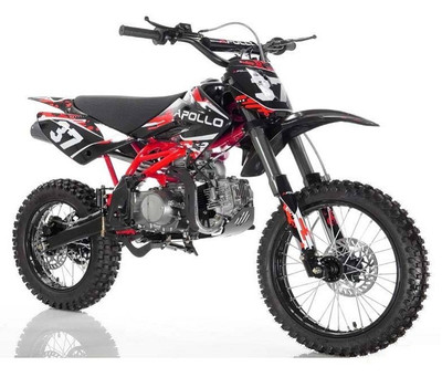Roketa Apollo AGB-37 CRF-2 125cc Dirt Bike - Red