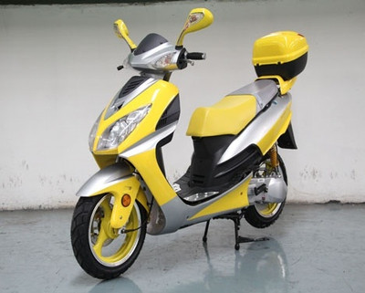 Roketa MC 75Y 150 Scooter, 4-Stroke, Automatic, Electric / Kick Start - Yellow